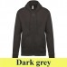 Kariban KA479  Full Zip Hooded Sweatshirt dark grey